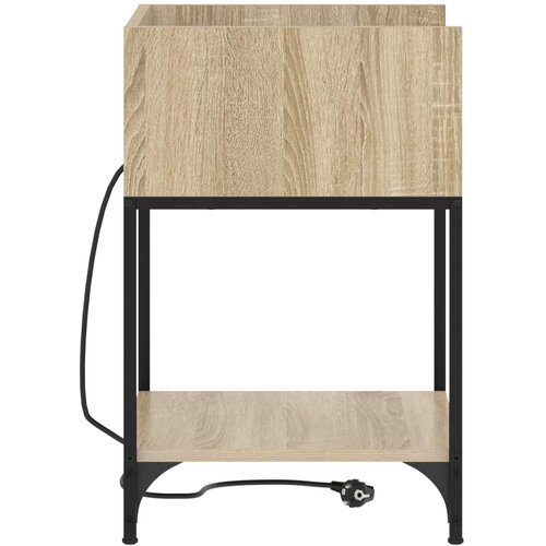  Noćni ormar Sonoma hrast 40 x 40 x 61 cm Konstruirano drvo Slike