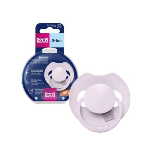 Lovi prime silicone dynamic varalica 0-6m (1kom) - lilac 34/420 ( 34/420 ) Cene