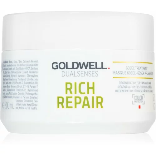 Goldwell Dualsenses Rich Repair maska za suhu i oštećenu kosu 200 ml