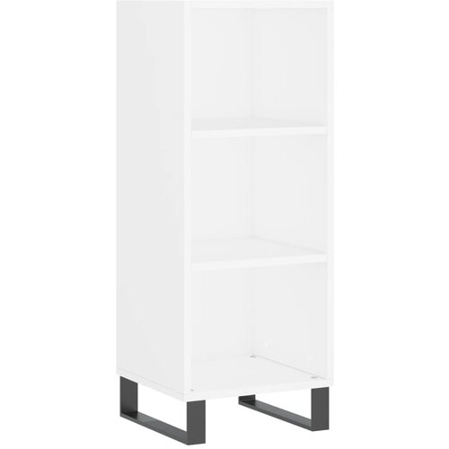 Maison Chic Komoda - Predalnik bela 34,5x32,5x90 cm inženirski les, (21716289) Slike