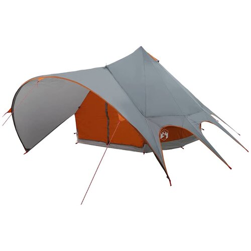  Teepee za 5 osoba Siva i narančasta 415 x 415 x 247 cm Slike