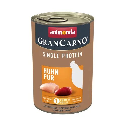 Animonda gran carno adult dog single protein piletina 400g Cene