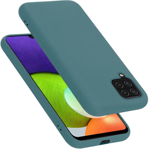 Cadorabo Ohi&amp;scaron;je, združljiv s Samsungom v tekoči zeleni barvi - za&amp;scaron;čitni pokrov iz fleksibilnega silikona TPU, (20591144) Slike