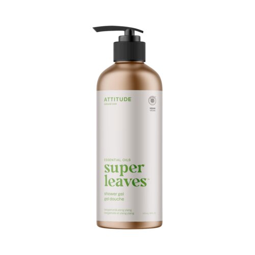 Attitude Super Leaves Shower Gel Bergamot &amp;amp; Ylang Ylang Slike