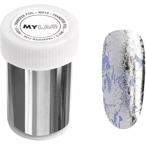 MYLAQ Transfer Foil Nail Art folija za nokte nijansa Blue 4x100 cm