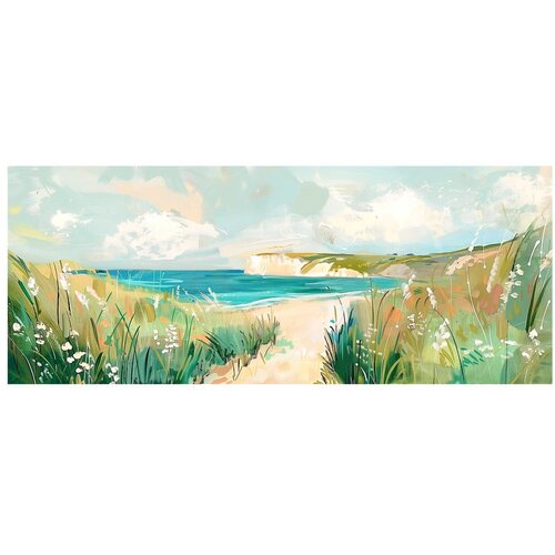 Styler Slika 60x150 cm Gouache Sea &amp;ndash; Slike