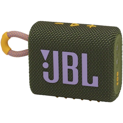 Jbl GO 3 Bluetooth prenosni zvočnik, zelen