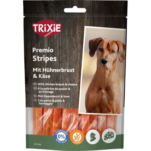 Trixie poslastica za pse Premio Chicken Cheese stripes 100 g Cijene