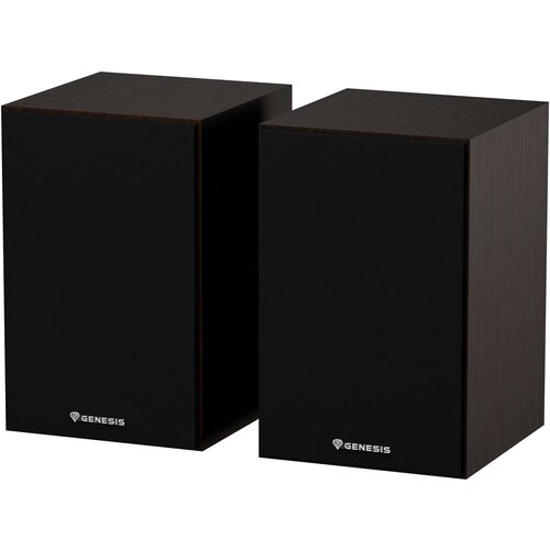 Genesis Računalni&scaron;ki zvočniki ARSEN 302BT, STEREO 2.0, 20W RMS, Bluetooth 5.3, 4" woofer + 1.25" tweeter, BassReflex funkcija, rjavi, (5000328450) Cene