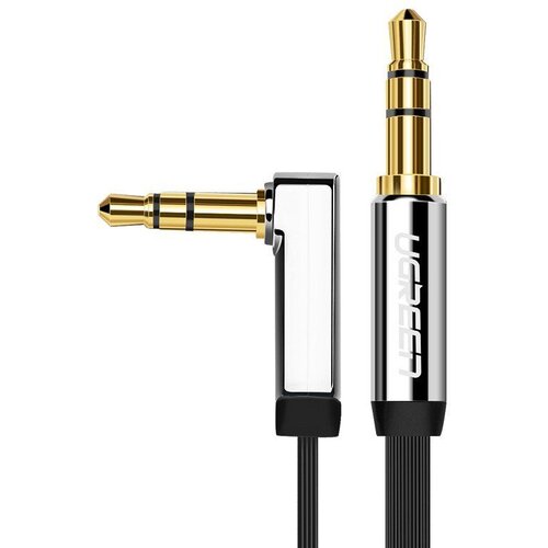 Ugreen 3.5 mm na 3.5 mm audio kabel kutni 1 m crni Slike