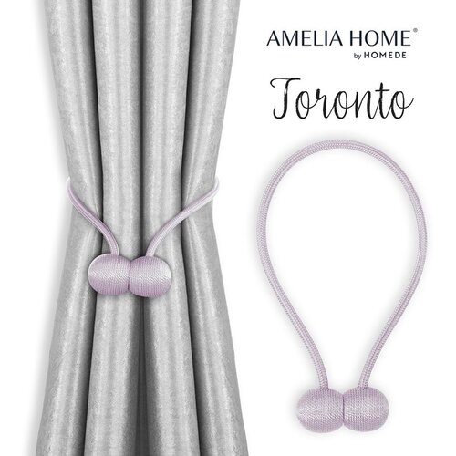  Curtains - accessories TORONTO color lilac ameliahome Cene