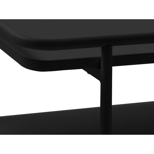 Unique Furniture Črna kovinska klubska mizica 55x110 cm Yuba &amp;ndash; Slike