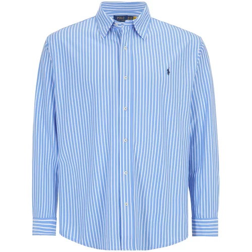 Polo Ralph Lauren Big & Tall Košulja plava / mornarsko plava / bijela