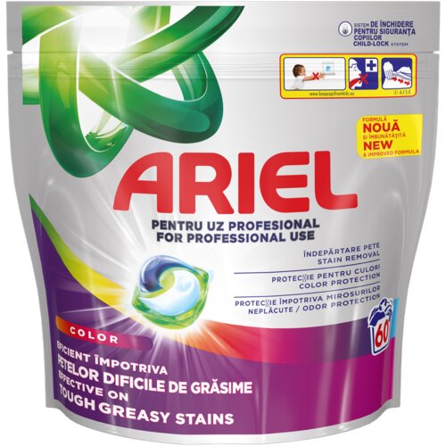 Ariel Professional kapsule za pranje veš Color , 60 kom XXL Slike