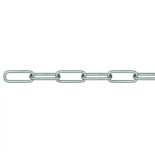 STABILIT Čelični lanac po metru (3 mm, Čelik, Vatrom pocinčano, C oblik)
