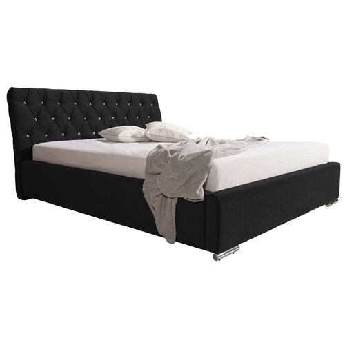 PKMebel krevet 05 standardni s gumbima - 90x200 cm Slike