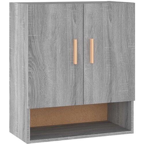 Maison Chic Stenska omarica - Zidna omarica siva sonoma 60x31x70 cm konstruiran les iu375, (22062388) Slike