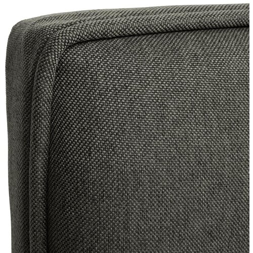 CARRYHOME Oblazinjena Postelja Padua, Temno Siva, 180x200 Slike