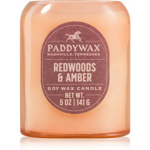Paddywax Vista Redwoods & Amber dišeča sveča 142 g