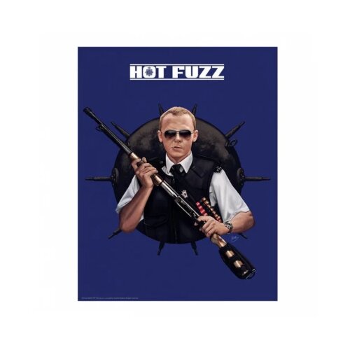 Fanattik Hot Fuzz Limited Edition Art Print ( 068942 ) Slike