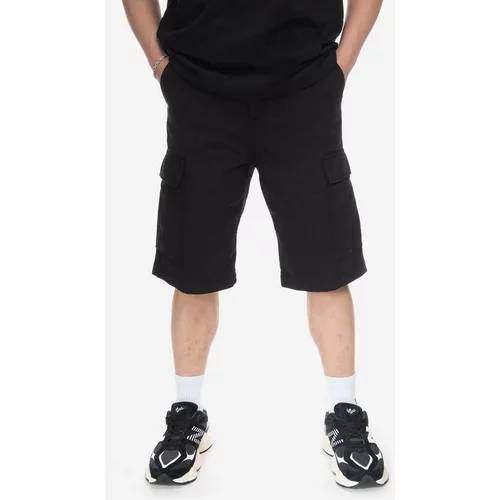 Carhartt WIP Pamučne kratke hlače boja: crna, I031517-AMMONITE