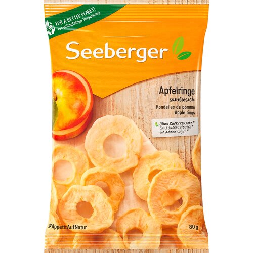  Su&scaron;eni kolutići jabuke - 80 g Cijene