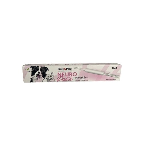 PAWS&amp;amp;PAWS neuro pasta za pse i mačke, 15ml Slike