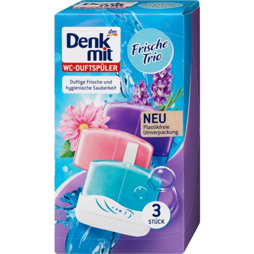 Denkmit frische-trio osveživač za wc šolju, 3x55ml 3 kom Cene