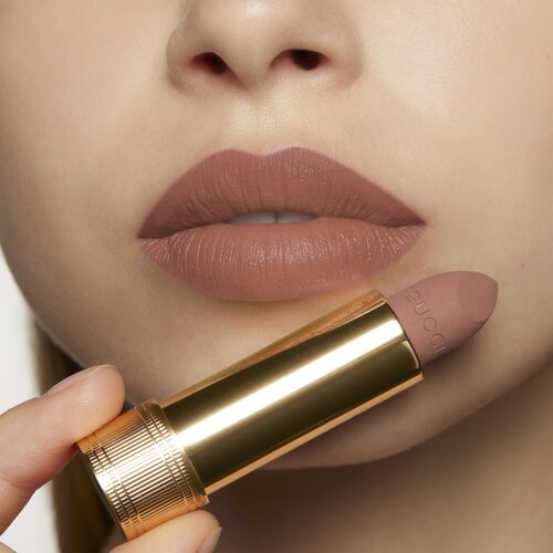 Gucci Beauty Rouge &amp;agrave; L&amp;egrave;vres Matte Lipstick matirajući ruž za usne nijansa 126 Amanda Dawn 3.5 g Slike