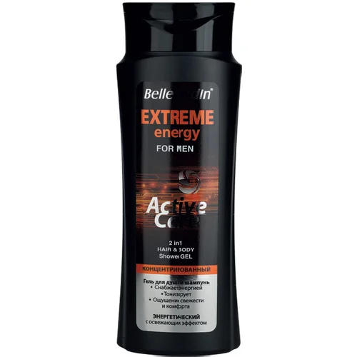 Belle Jardin Šampon i gel za tuširanje za muškarce - Extreme Energy 420ml