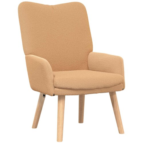  Fotelja Bež 63 x 67 x 94 cm Poliester i &amp;scaron;perploča Slike