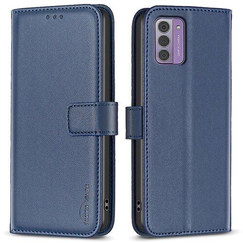 INORCO Ovitek za telefon za Nokio G42 Wallet Stand TPU+PU usnjena torbica za telefon, (22032970) Slike