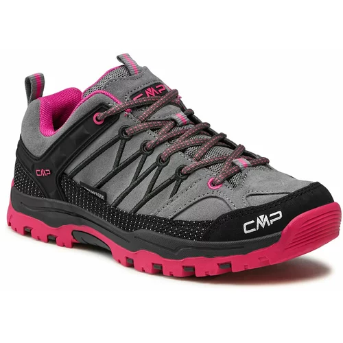 CMP Trekking čevlji Kids Rigel Mid Trekking Shoe Wp 3Q12944J Mandorla/Fuxia 05PP