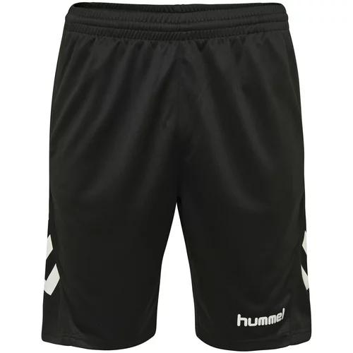 Hummel Sportske hlače crna / bijela