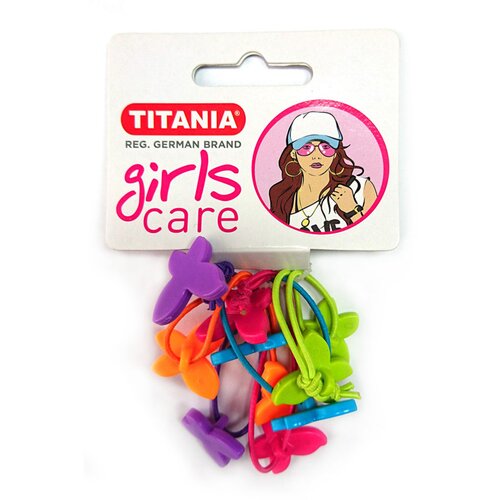 Titania Gumice za kosu 5 komada 7980 Girl &amp;scaron;arene Slike