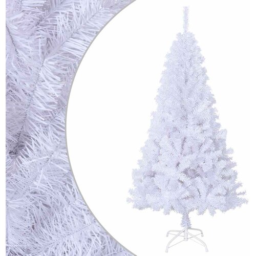 Umjetno božićno drvce s gustim granama bijelo 150 cm PVC Cene