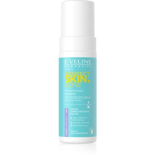Eveline Cosmetics Perfect Skin .acne globinsko čistilna pena za problematično kožo, akne 150 ml Cene