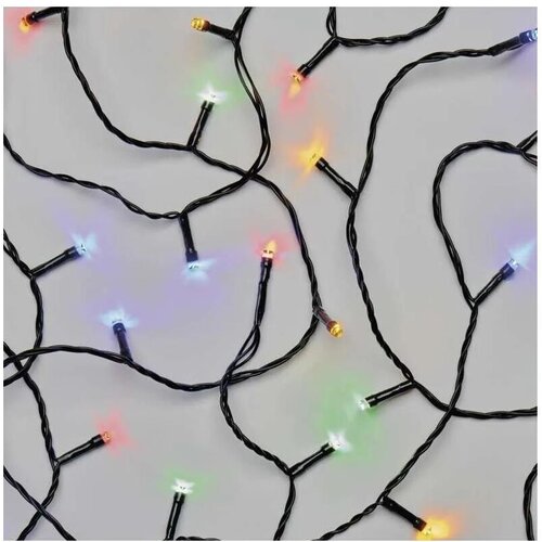  Spolja&amp;scaron;nji LED božićni lanac 50xLED/5m IP44 vi&amp;scaron;ebojni Slike