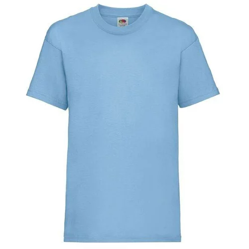 Fruit Of The Loom Blue Cotton T-shirt
