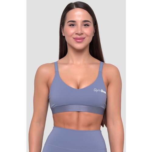 GymBeam Sportski grudnjak Essence String Denim Blue Slike
