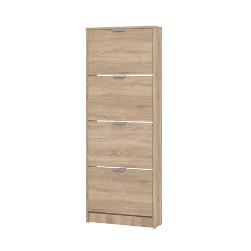  Cipelarnik BASE 14 58X18X155.5CM SONOMA Hrast Cene