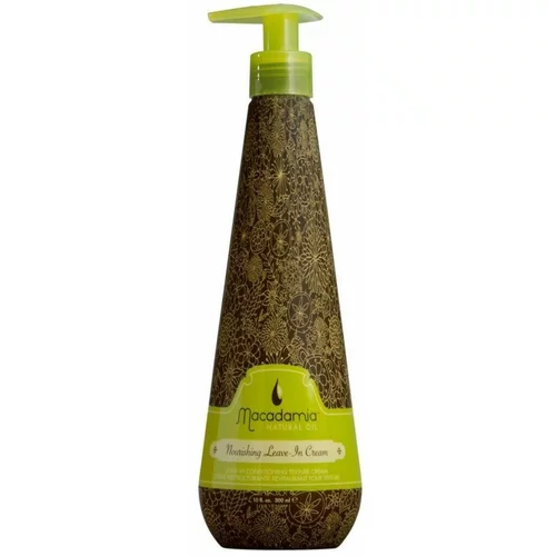 Macadamia Professional nourishing Leave In Cream balzam za neukrotljive lase brez izpiranja 300 ml
