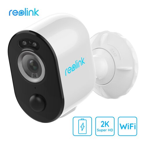Reolink Kamera ARGUS 3 PRO, brezžična, WiFi, AI, 2K 4MP, LED reflektor, nočno barvno snemanje, senzor gibanja, aplikacija, dvosmerna komunikacija, vgrajena baterija, IP65 Slike