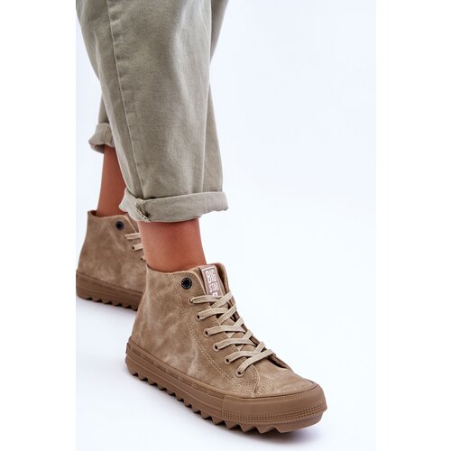 Big Star Women&amp;#039;s high insulated GG274071 shoes Beżowe Slike