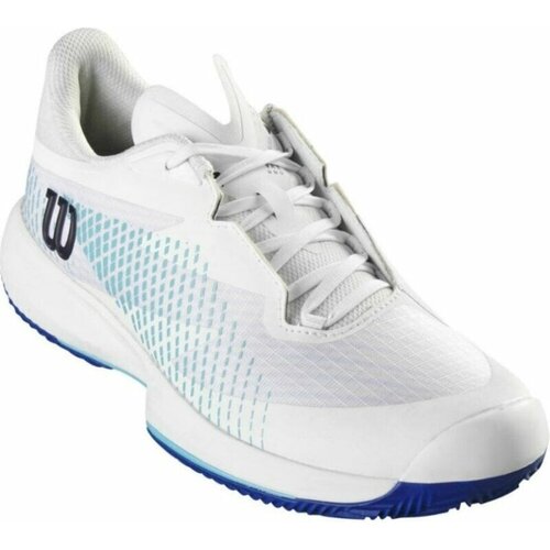 Wilson Kaos Swift 1.5 Clay Mens Tennis Shoe White/Blue Atoll/Lapis Blue 42 2/3 Slike