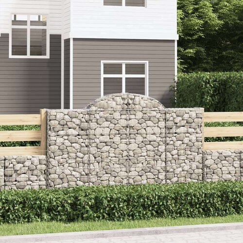  Obokane gabion ko&amp;scaron;are 15kosov 200x50x120/140cm pocinkano železo, (20757753) Slike
