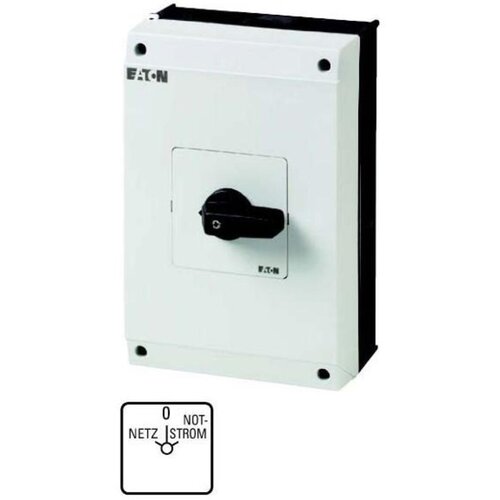 Eaton (Moeller) Preklopno stikalo za omrežje 0 - nujni tok 4p. 63A,22KW,IP65 T5B-4-8902/I4, (20857523) Cene