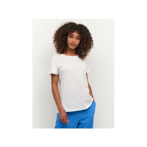 Kaffe Majica Marin 10506137 Bela Regular Fit Slike