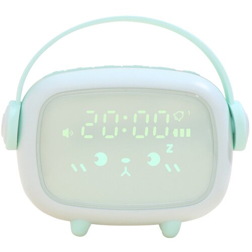 Generic Ustvarjalna časovna angelska budilka Pametne LED nočne lučke za prebujanje Risanka tiha nočna ura, (21125799) Cene