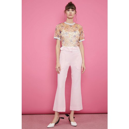 Koton Pants - Pink - Wide leg Slike